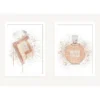 Perfume Framed Prints - Set Of 2 - 40x30cm