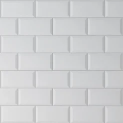 None Metro Matt White Bevelled Ceramic Wall Tile 100 X 200mm 6 None Metro Matt White Bevelled Ceramic Wall Tile 100 X 200mm -Home Base Sales Shop 13207705 7074909363901409