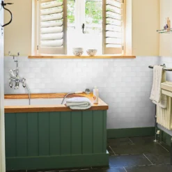 Country Living Artisan Winter Sky Ceramic Wall Tile 75 X 150mm - 0.5sqm Pack