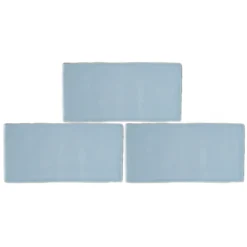 Country Living Artisan Blue Skies Ceramic Wall Tile 75 X 150mm - 0.5sqm Pack -Home Base Sales Shop 13220558 7594916409855063