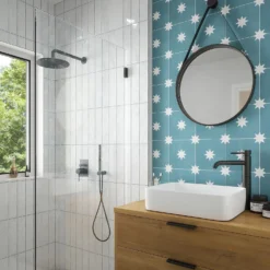 House Beautiful Aurelia Cotton Ceramic Wall Tile 75 X 300mm - 0.5sqm Pack -Home Base Sales Shop 13220567 1534909608153954