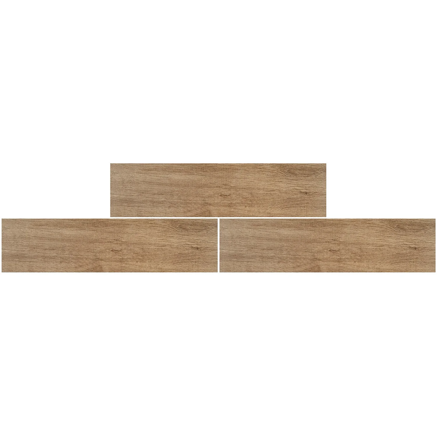 Wood Effect Light Oak Porcelain Floor Tile 150 X 600mm - 0.99sqm Pack 3 Wood Effect Light Oak Porcelain Floor Tile 150 X 600mm - 0.99sqm Pack - Image 3