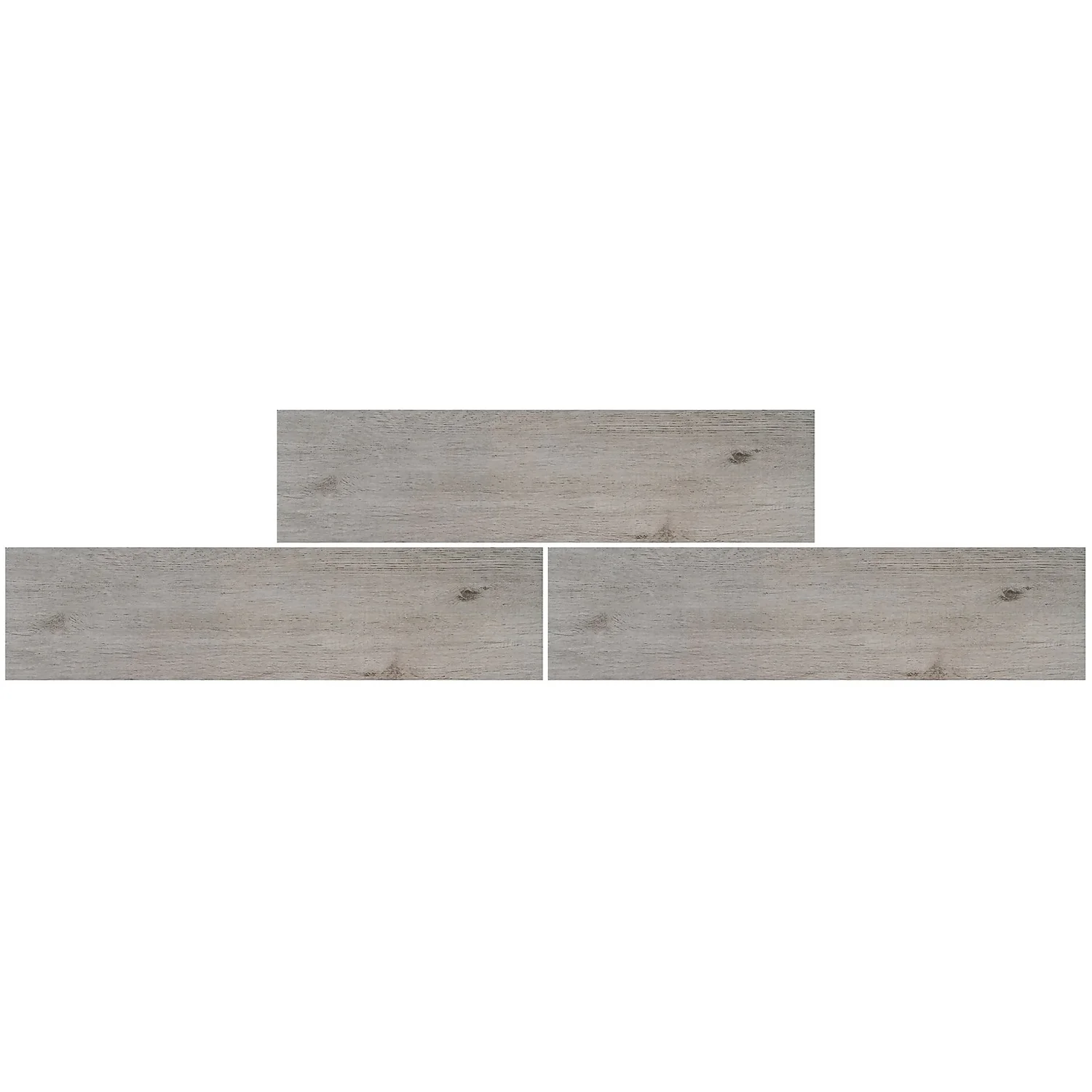 House Of Wall Tiles Wood Effect Grey Oak Porcelain Floor Tile 600x150mm - 0.99sqm Pack 3 House Of Wall Tiles Wood Effect Grey Oak Porcelain Floor Tile 600x150mm - 0.99sqm Pack - Image 3