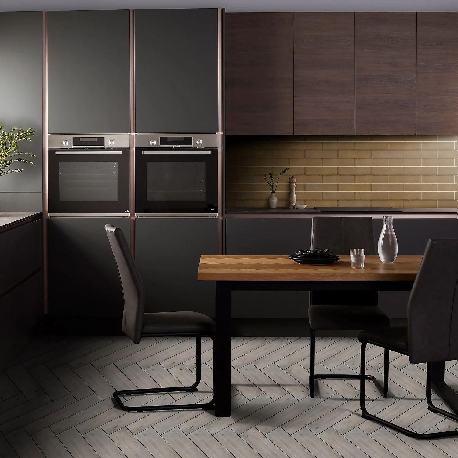 House Of Wall Tiles Wood Effect Grey Oak Porcelain Floor Tile 600x150mm - 0.99sqm Pack 5 House Of Wall Tiles Wood Effect Grey Oak Porcelain Floor Tile 600x150mm - 0.99sqm Pack - Image 5