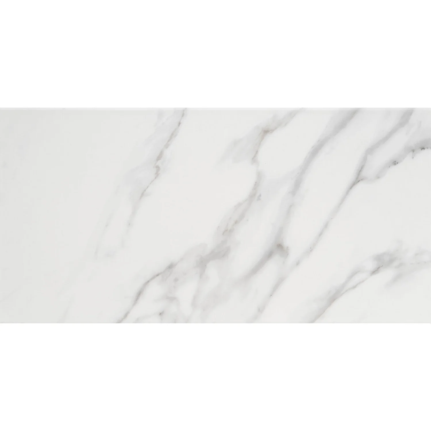 Calacatta Matt Marble Effect Porcelain Wall & Floor Tile 300 X 600mm - 1.08sqm Pack 2 Calacatta Matt Marble Effect Porcelain Wall & Floor Tile 300 X 600mm - 1.08sqm Pack - Image 2