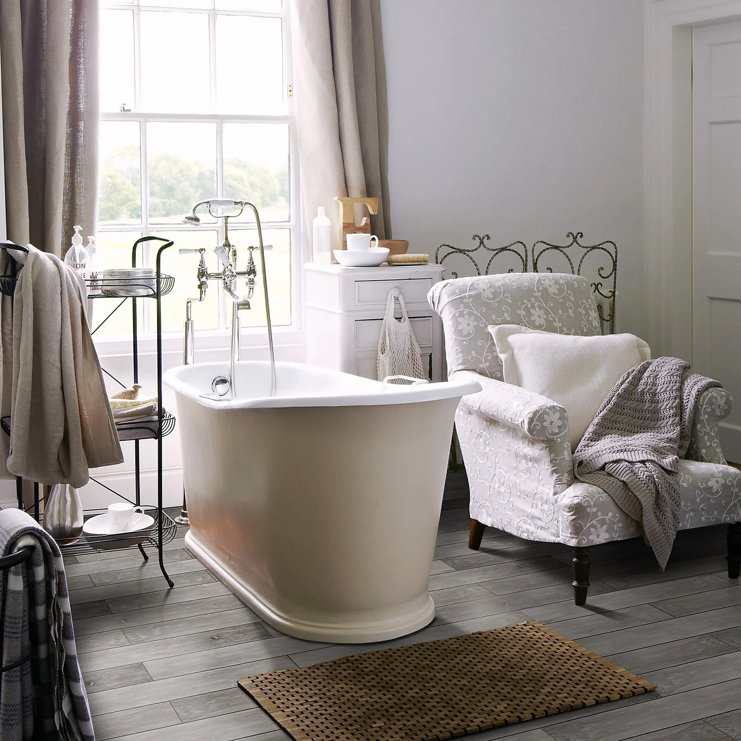 Country Living Grove Driftwood Porcelain Wall & Floor Tile 150 X 900mm - 1.08sqm Pack 1 Country Living Grove Driftwood Porcelain Wall & Floor Tile 150 X 900mm - 1.08sqm Pack