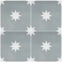 Country Living Starry Skies Chalk Grey Porcelain Wall & Floor Tile 200 X 200mm - 0.52sqm Pack 7 Country Living Starry Skies Chalk Grey Porcelain Wall & Floor Tile 200 X 200mm - 0.52sqm Pack -Home Base Sales Shop 13220587 1904915124800662