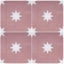 Country Living Starry Skies Peony Blush Porcelain Wall & Floor Tile 200 X 200mm - 0.52sqm Pack 8 Country Living Starry Skies Peony Blush Porcelain Wall & Floor Tile 200 X 200mm - 0.52sqm Pack -Home Base Sales Shop 13220588 1314916608281252