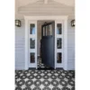 Country Living Starry Skies Black North Star Porcelain Floor & Wall Tile 1.42sqm Pack - 450x450mm