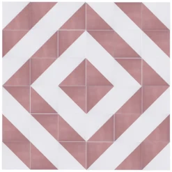 House Beautiful Cube Blush Porcelain Wall & Floor Tile 200 X 200mm - 0.52sqm Pack -Home Base Sales Shop 13220593 1574915382801700