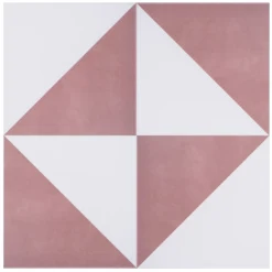 House Beautiful Cube Blush Porcelain Wall & Floor Tile 200 X 200mm - 0.52sqm Pack -Home Base Sales Shop 13220593 1614915382833995