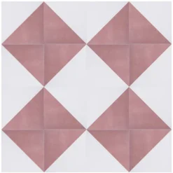 House Beautiful Cube Blush Porcelain Wall & Floor Tile 200 X 200mm - 0.52sqm Pack -Home Base Sales Shop 13220593 3034915382768139
