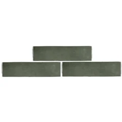 Country Living Artisan Moss Green Ceramic Wall Tile 75 X 300mm - 0.5sqm Pack 7 Country Living Artisan Moss Green Ceramic Wall Tile 75 X 300mm - 0.5sqm Pack -Home Base Sales Shop 13433220 1824916414534970