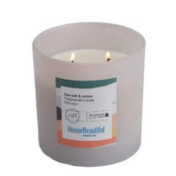 House Beautiful Sea Salt & Amber Multi Wick Candle -Home Base Sales Shop 13469003 1514912014271365