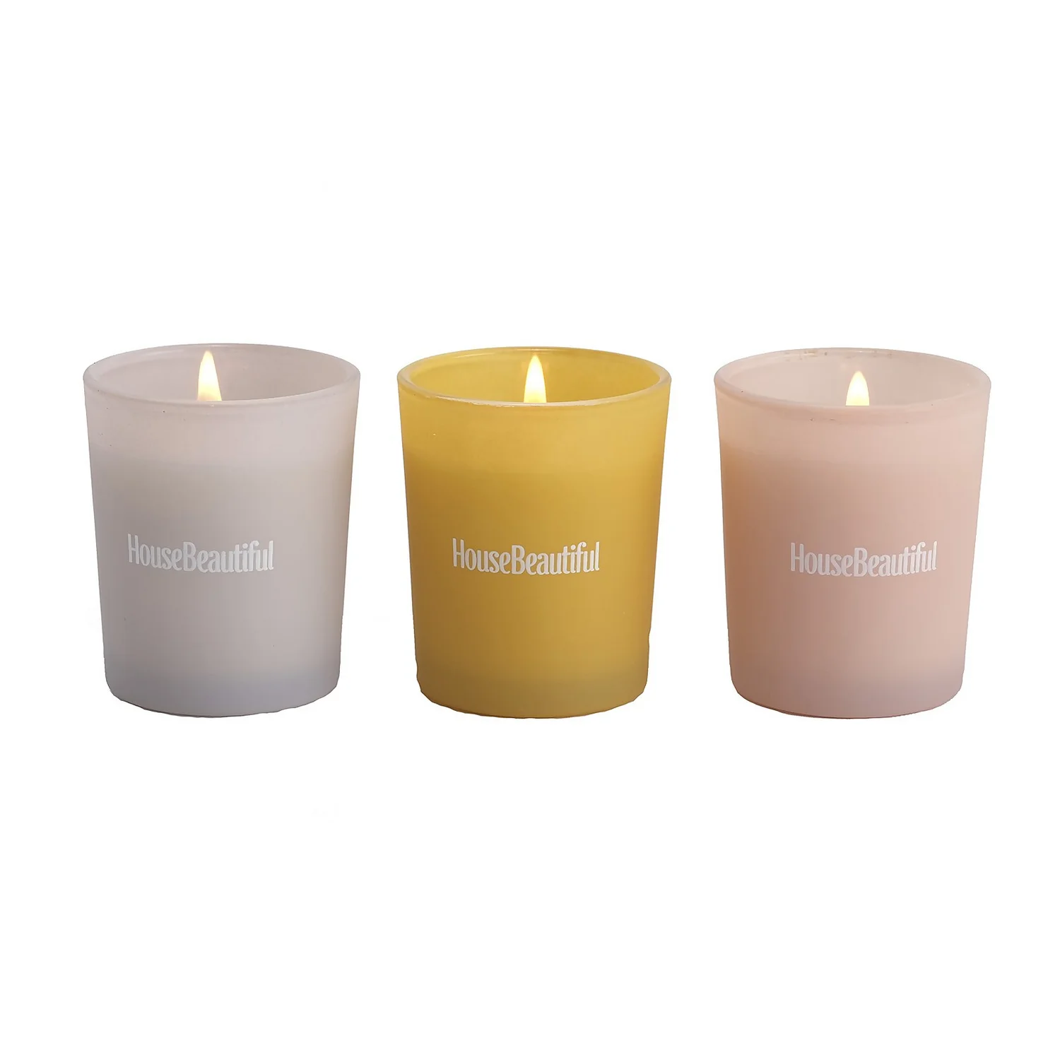 House Beautiful Set Of 3 Votive Candles 3 House Beautiful Set Of 3 Votive Candles - Image 3