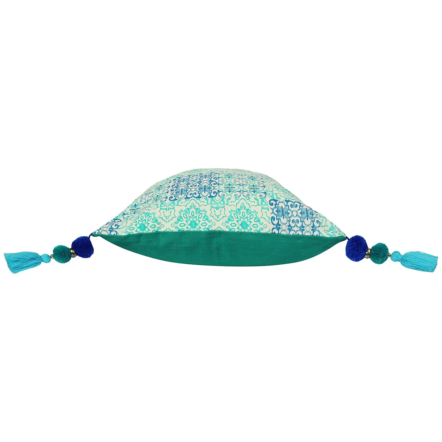 House Beautiful Paca Cushion - 45x45cm - Spearmint Blue 4 House Beautiful Paca Cushion - 45x45cm - Spearmint Blue - Image 4