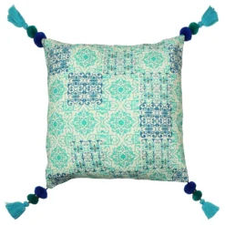 House Beautiful Paca Cushion - 45x45cm - Spearmint Blue