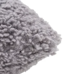 Alpaca Cushion - 43x43cm - Charcoal -Home Base Sales Shop 13552793 2794964335850247