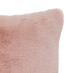 Faux Fur Rabbit Cushion - 45x45cm - Blush -Home Base Sales Shop 13552794 1494964335808562