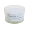 Fresh Cotton Multi Wick Scented Candle