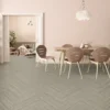 Kraus Rigid Core Herringbone Luxury Vinyl Floor Tile - Owsten Grey