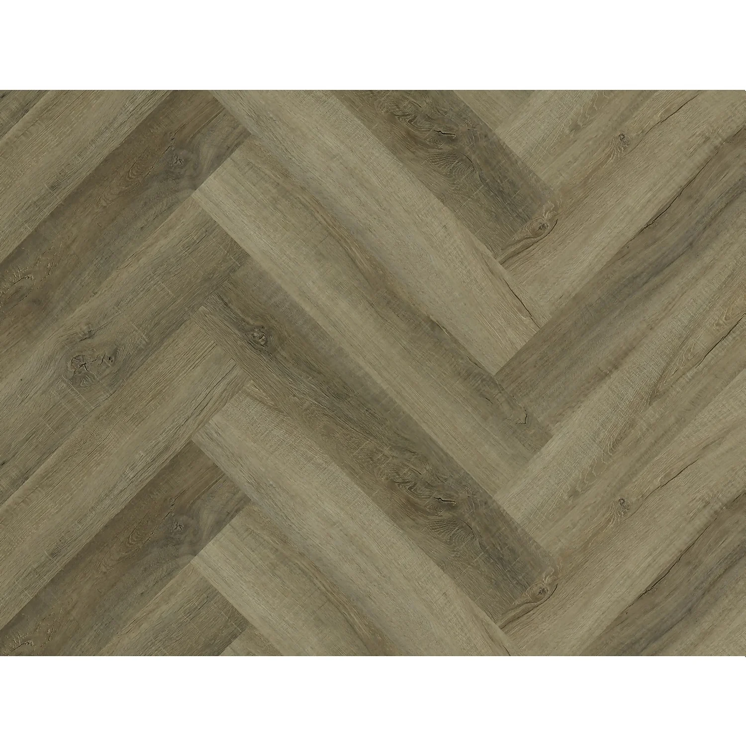 Kraus Rigid Core Herringbone Luxury Vinyl Floor Tile - Odell Oak 5 Kraus Rigid Core Herringbone Luxury Vinyl Floor Tile - Odell Oak - Image 5