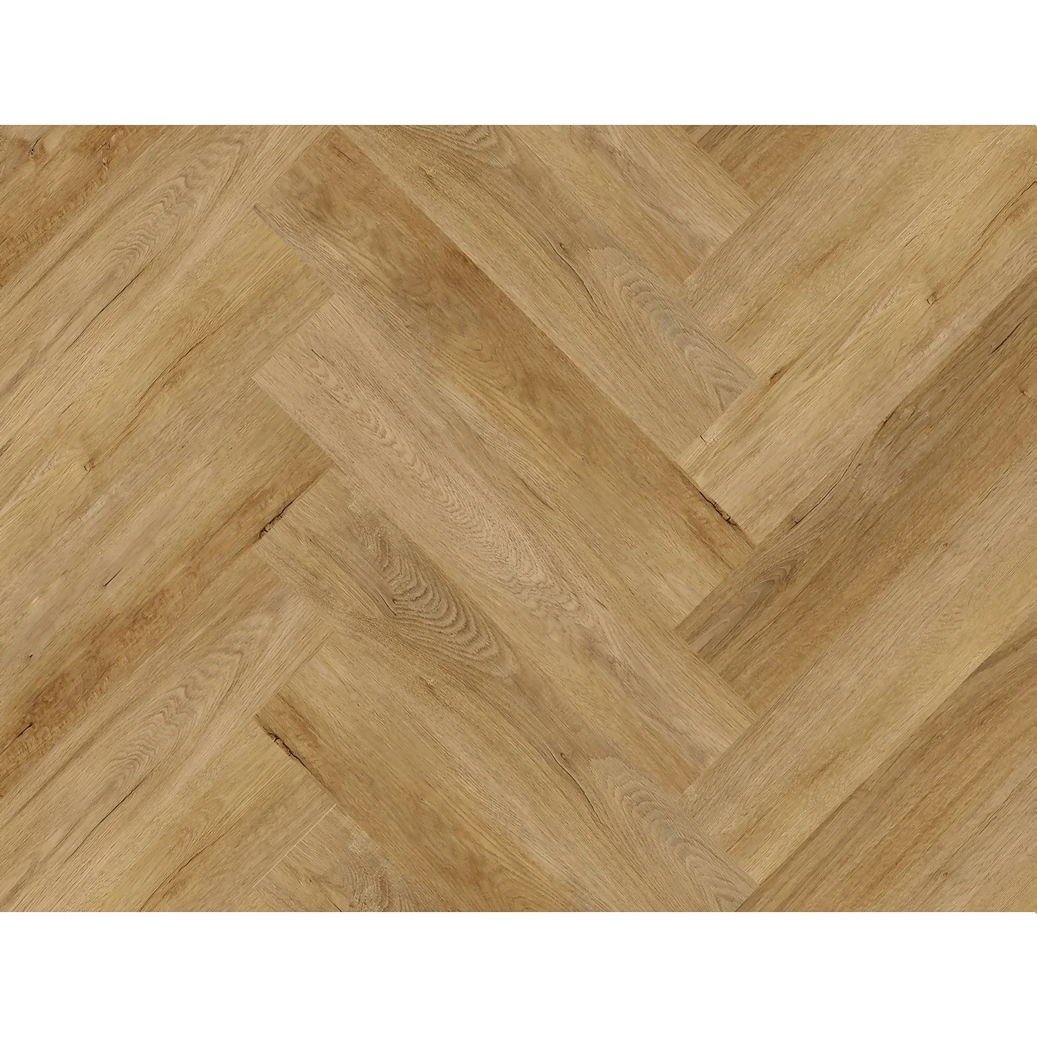 Kraus Rigid Core Herringbone Luxury Vinyl Floor Tile - Weaveley Light Oak 5 Kraus Rigid Core Herringbone Luxury Vinyl Floor Tile - Weaveley Light Oak - Image 5