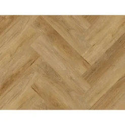 Kraus Herringbone Luxury Vinyl Floor Tile Sample - Weaveley Light Oak -Home Base Sales Shop 13733832 1634957094606100