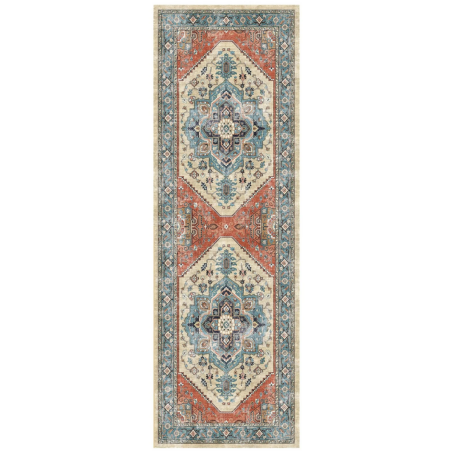 Persian Parisa Washable Runner - 60x180cm 1 Persian Parisa Washable Runner - 60x180cm