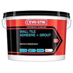 EVO-STIK Mould Resistant Wall Tile Adhesive & Grout Economy Size - 0.8sqm