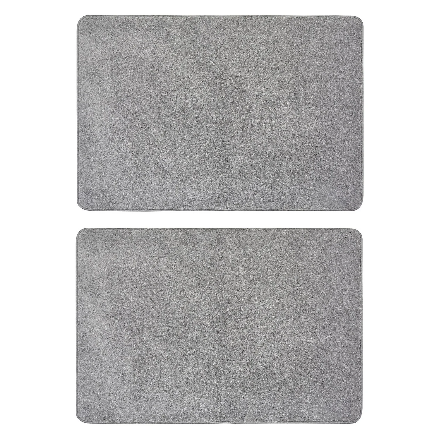 Relay Set Of 2 Mats - Light Grey - 50x80cm 1 Relay Set Of 2 Mats - Light Grey - 50x80cm