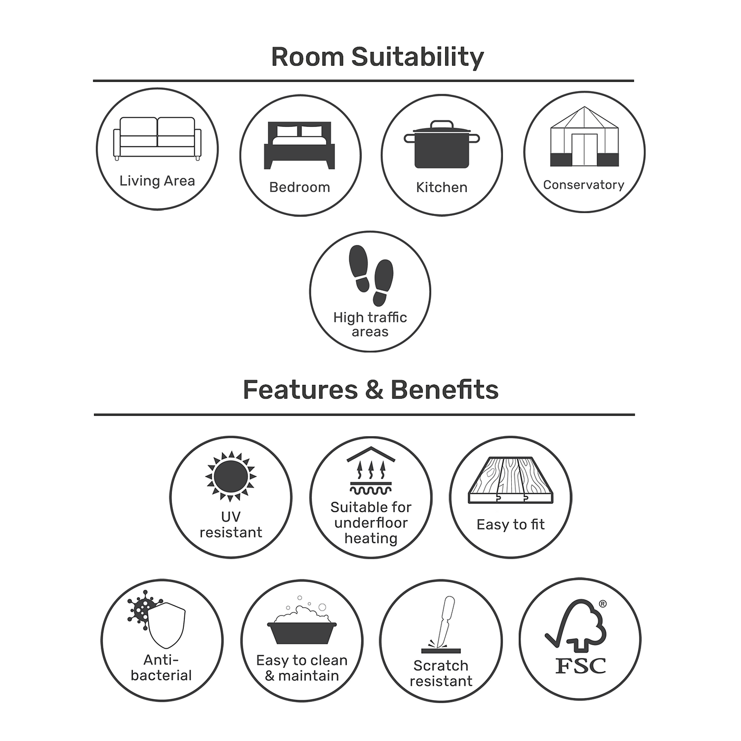 EGGER HOME Brown Loja Oak 8mm Laminate Flooring 4 EGGER HOME Brown Loja Oak 8mm Laminate Flooring - Image 4