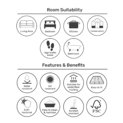 EGGER HOME Brown Perganti Walnut 8mm Aqua+ Laminate Flooring -Home Base Sales Shop 13999105 2095014868716668