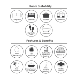 None Rigid Core Luxury Vinyl Flooring - Natural Oak Effect 12 None Rigid Core Luxury Vinyl Flooring - Natural Oak Effect -Home Base Sales Shop 14005585 1565014868780973