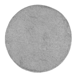 Relay Circular Rug - Light Grey - 133cm