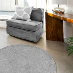 Relay Circular Rug - Light Grey - 133cm 9 Relay Circular Rug - Light Grey - 133cm -Home Base Sales Shop 14015861 6405052680223609