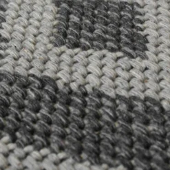 Recycled Cotton Geometric Rug - Grey - 160x230cm 7 Recycled Cotton Geometric Rug - Grey - 160x230cm -Home Base Sales Shop 14015872 5915006092018599