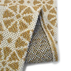 Recycled Cotton Starburst Rug - Ochre - 60x180cm 10 Recycled Cotton Starburst Rug - Ochre - 60x180cm -Home Base Sales Shop 14015882 6435006091201852