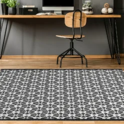 Recycled Cotton Starburst Rug - Monochrome - 160x230cm -Home Base Sales Shop 14015883 1895006088511884
