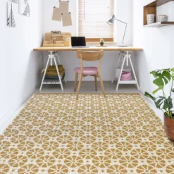 Recycled Cotton Starburst Rug - Ochre - 100x150cm 11 Recycled Cotton Starburst Rug - Ochre - 100x150cm -Home Base Sales Shop 14015884 1125006089856673