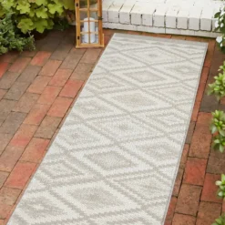 Recycled Diamond Rug - Grey - 60x230cm 7 Recycled Diamond Rug - Grey - 60x230cm -Home Base Sales Shop 14015893 1005006088501420