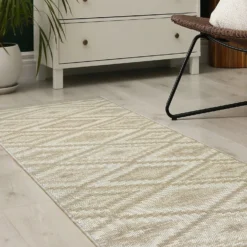 Recycled Diamond Rug - Natural - 60x230cm 7 Recycled Diamond Rug - Natural - 60x230cm -Home Base Sales Shop 14015897 5365006088488964