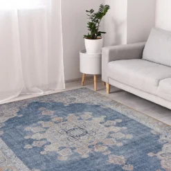 Opal Medallion Rug Navy 135x195cm -Home Base Sales Shop 14015920 2015006094727641