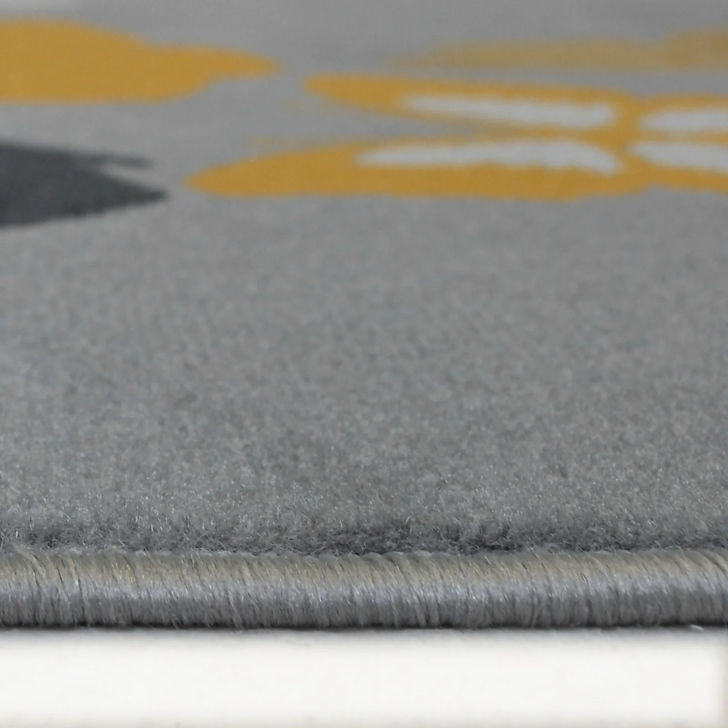 Butterfly Rug - Grey & Ochre - 120x170cm 3 Butterfly Rug - Grey & Ochre - 120x170cm - Image 3