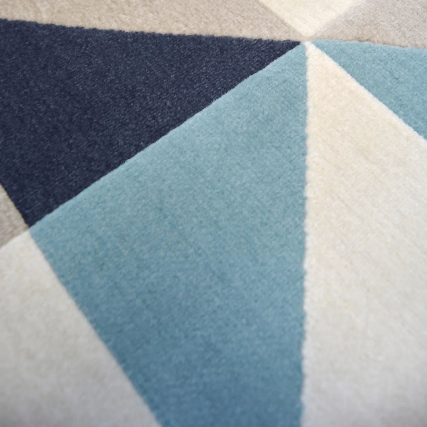 Creation Venus Geometric Rug - Teal - 160x230cm 2 Creation Venus Geometric Rug - Teal - 160x230cm - Image 2