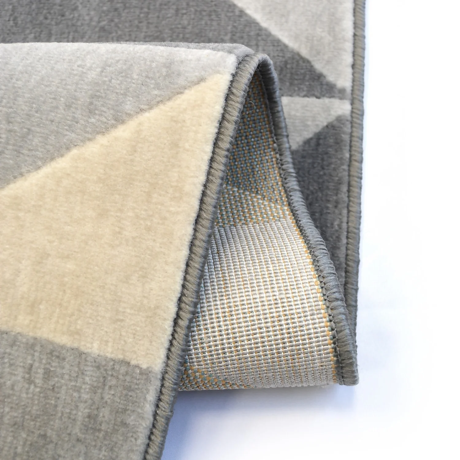 Creation Venus Geometric Rug - Grey - 120x170cm 4 Creation Venus Geometric Rug - Grey - 120x170cm - Image 4