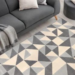Creation Venus Geometric Rug - Grey - 160x230cm 9 Creation Venus Geometric Rug - Grey - 160x230cm -Home Base Sales Shop 14015970 2115006086018527