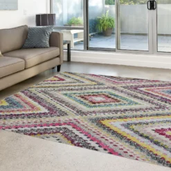 Villa Tribal Rug - Multicoloured - 160x230cm 11 Villa Tribal Rug - Multicoloured - 160x230cm -Home Base Sales Shop 14015977 1665006092608663