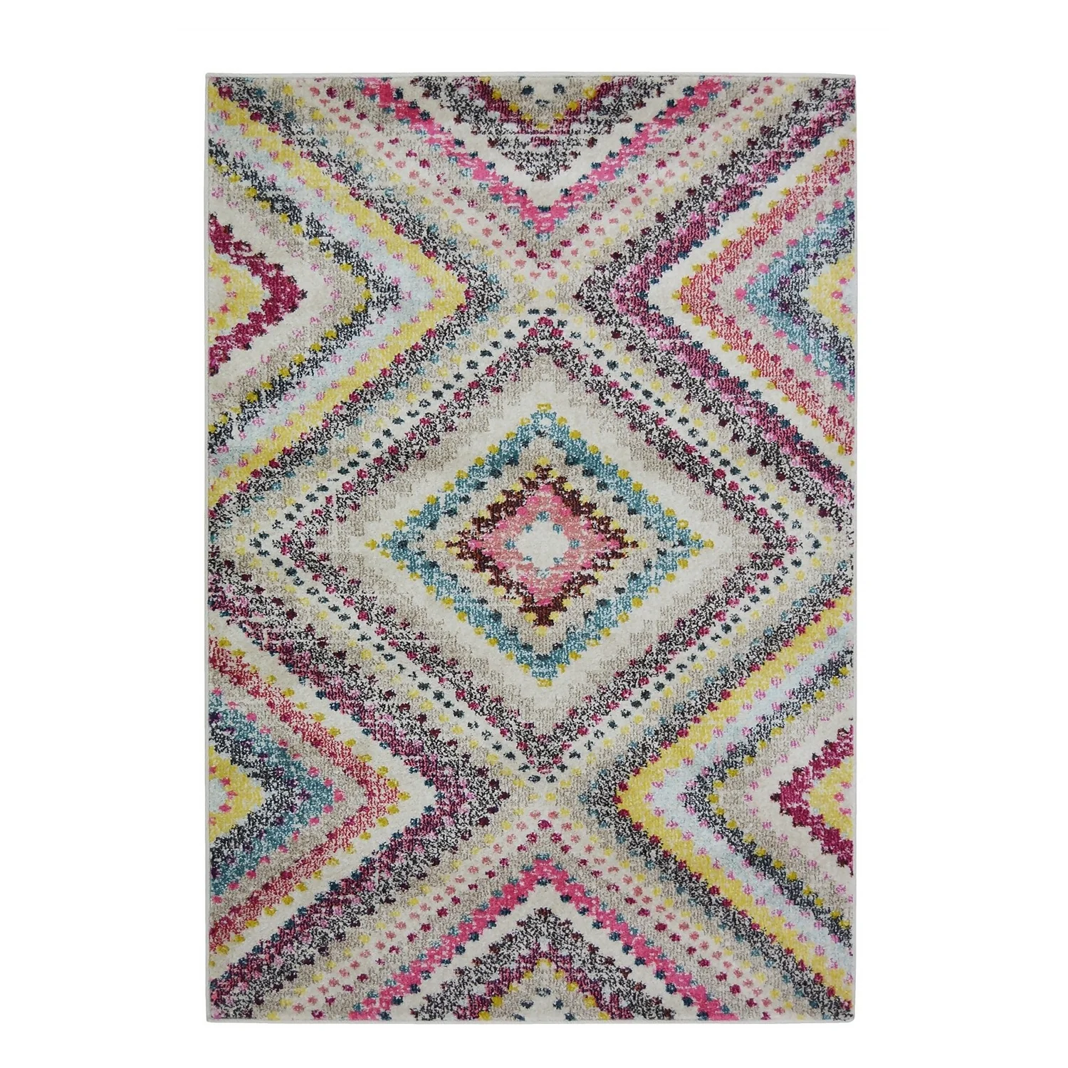 Villa Tribal Rug - Multicoloured - 160x230cm 1 Villa Tribal Rug - Multicoloured - 160x230cm
