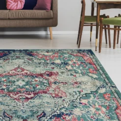 Villa Distressed Rug - Multicoloured - 160x230cm -Home Base Sales Shop 14015980 7315006091454086